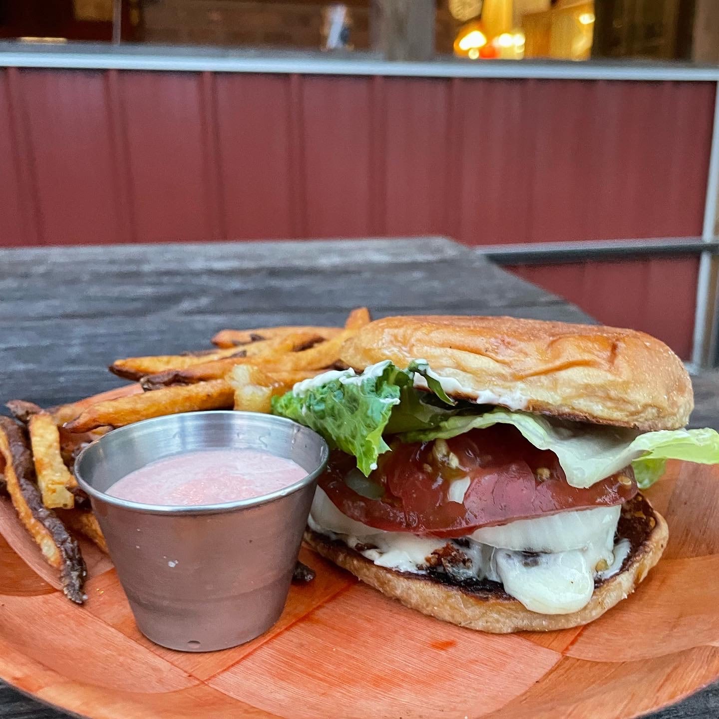 Silo Burger from Rising Silo Brewery